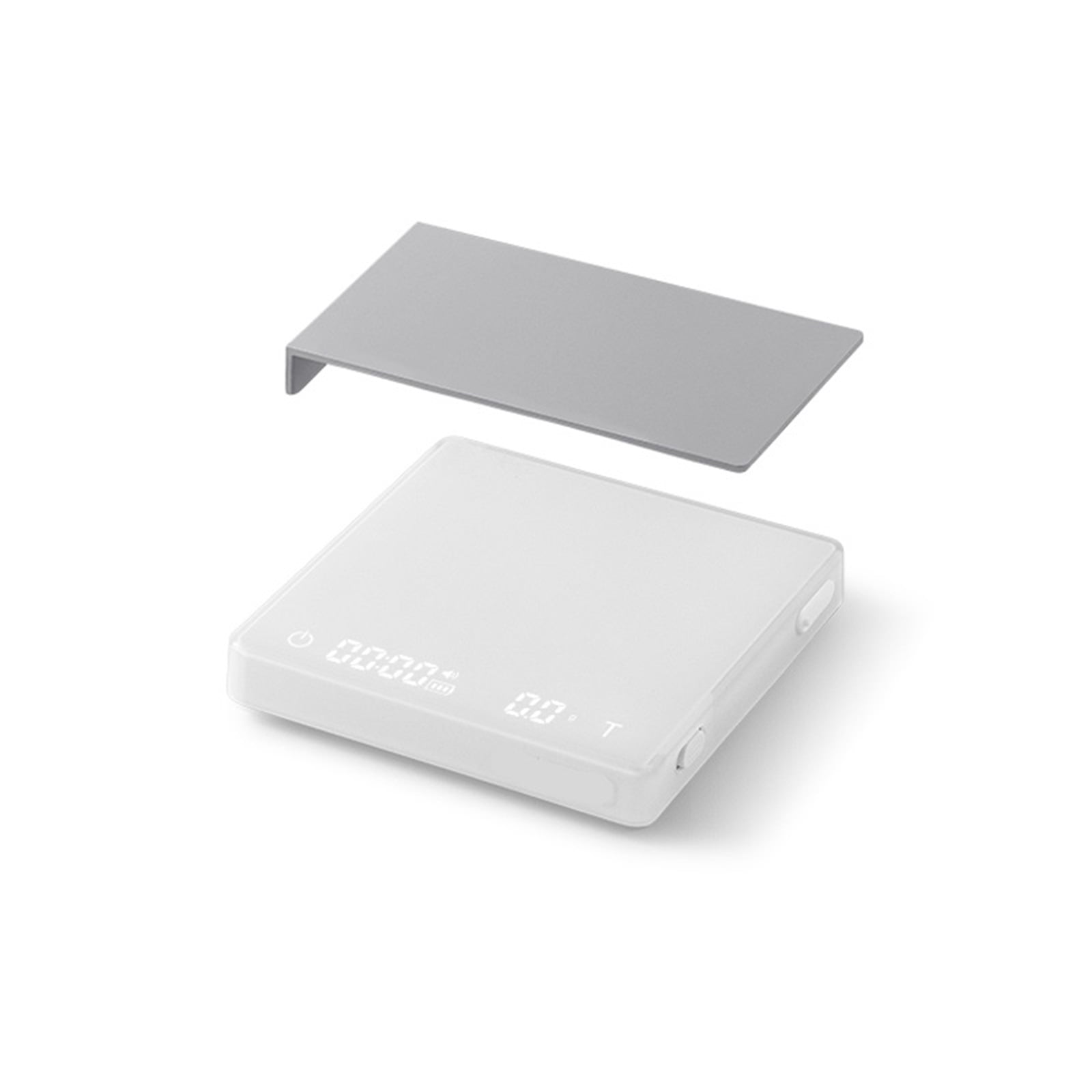 Digital Kitchen Coffee Scale 2000g/0.1g High Precision Cyclic Rechargeable Electronic Scale Home Barista Accessories
