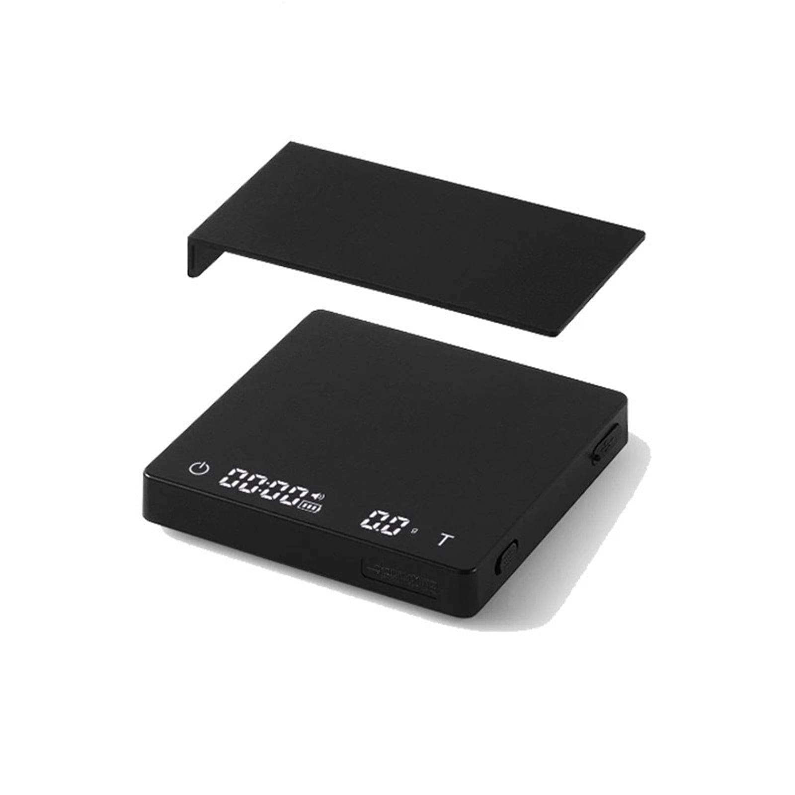 Digital Kitchen Coffee Scale 2000g/0.1g High Precision Cyclic Rechargeable Electronic Scale Home Barista Accessories