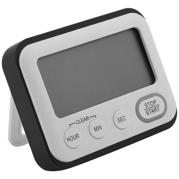 Digital Kitchen Countdown : Teachers Classroom Counter LCD Loud Magnetic Clip Kids Simple Clock Mini Small Stopwatch Big Hour Seconds Cooking Giant