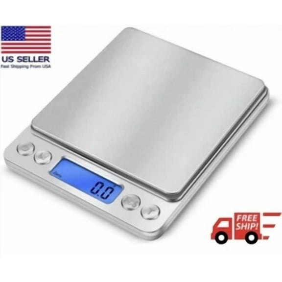 Digital Kitchen Food Cooking Scale Weight Balance In Pounds, Grams, Ounces,& Kg