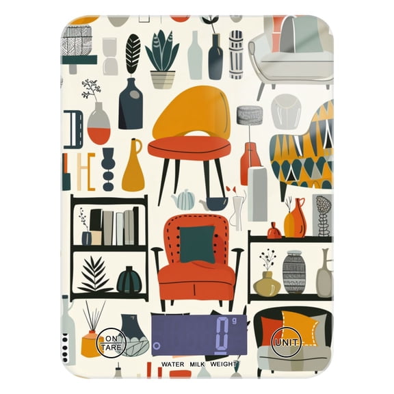 Digital Kitchen Food Scale Weight Grams Oz for Baking Cooking Coffee 11lb 0.05oz/1g Glass Vases Sofas Cabinets