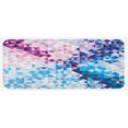 thumbnail image 1 of Digital Kitchen Mat, Abstract Mosaic Digital Ombre Geometrical Colorful Design Art Print Image, Plush Decorative Kitchen Mat with Non Slip Backing, 47" X 19", Pink Blue and White, by Ambesonne, 1 of 1