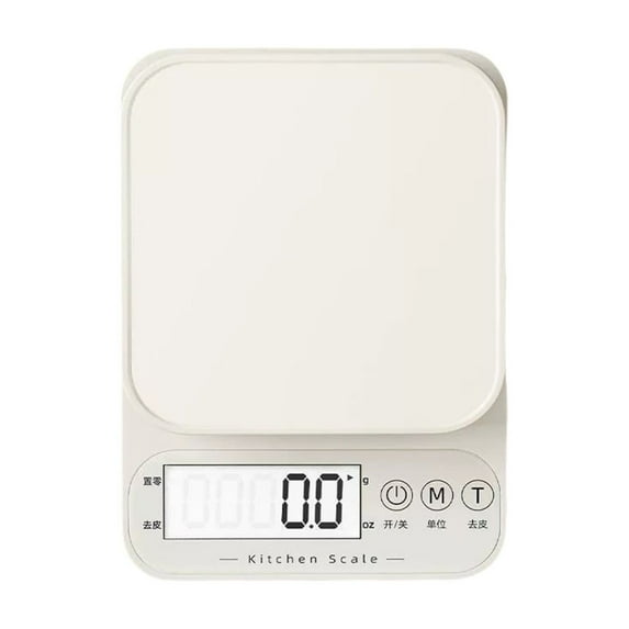 Digital Kitchen Scale 0.1g Precision Electronic Gram Scale for Baking, Jewelry, Coffee - Rechargeable & Waterproof with Tare Function - 1 Pack
