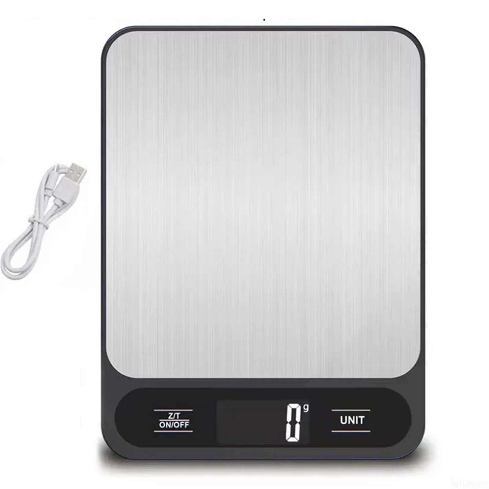Digital Kitchen Scale 10Kg/1g Weight Scale Usb Food Coffee Scales Smart Electronic Waterproof Digital Scale For Baking and Cook
