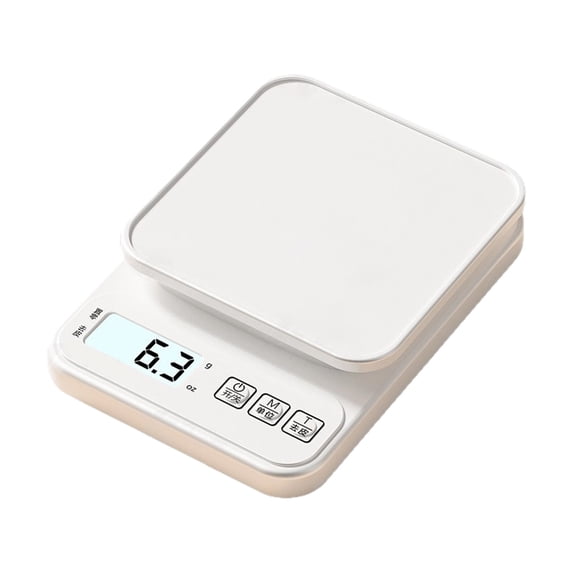 Digital Kitchen Scale 10kg/1g with Backlit LCD for Cooking Baking, Battery