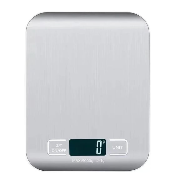 Digital Kitchen Scale 5kg10kg 1g Precision, Stainless Steel Panel LED Display Electronic Food Scale, Multifunction Weighing Scale for Baking Cooking Snacks Home Kitchen Tools