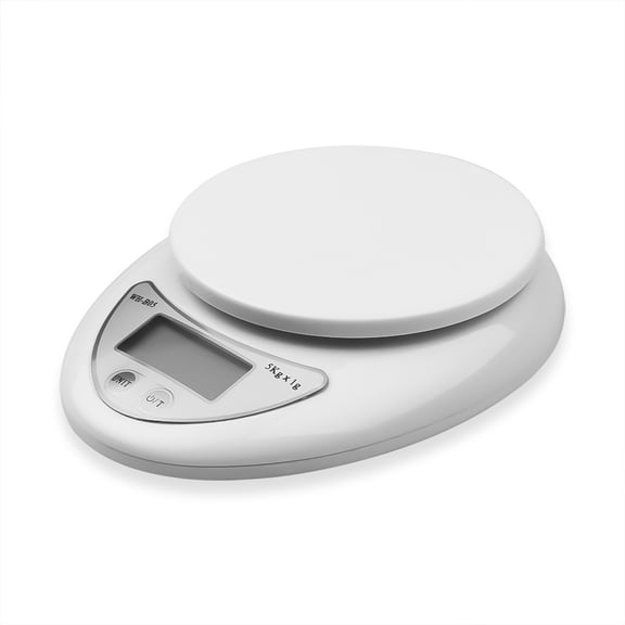 Digital Kitchen Scale 5kg/1g with 0.1g Precision Weight LED Portable for Measuring Food and Coffee Kitchen Tools