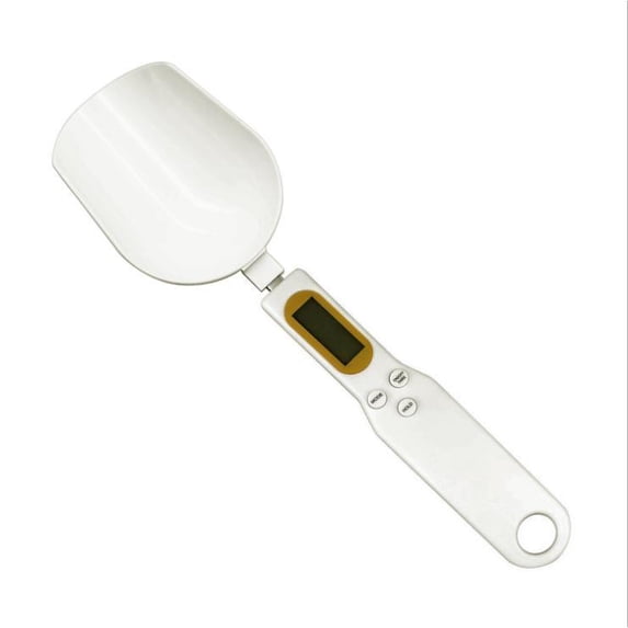 Digital Kitchen Scale Spoon, Plastic, LCD Display, Battery Powered, Suitable for Cooking, Baking, and Portion Control Measuring Utensils