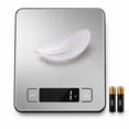 Digital Kitchen Scale, Stainless Steel Food Scale with LCD Display ...