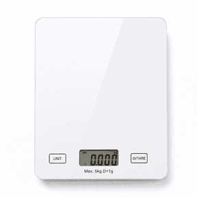 Food Scale, Digital Kitchen Scale with LCD Display, 6 Units with Tare Function for Baking Cooking and Meal Prep