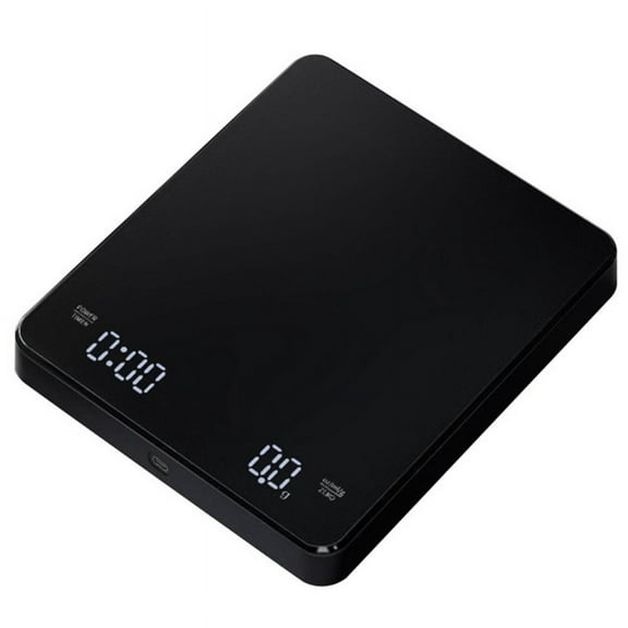 Digital Kitchen Scale with Timer, Rechargeable Portable Coffee Scale 3Kg/0.1G High Accura C6411