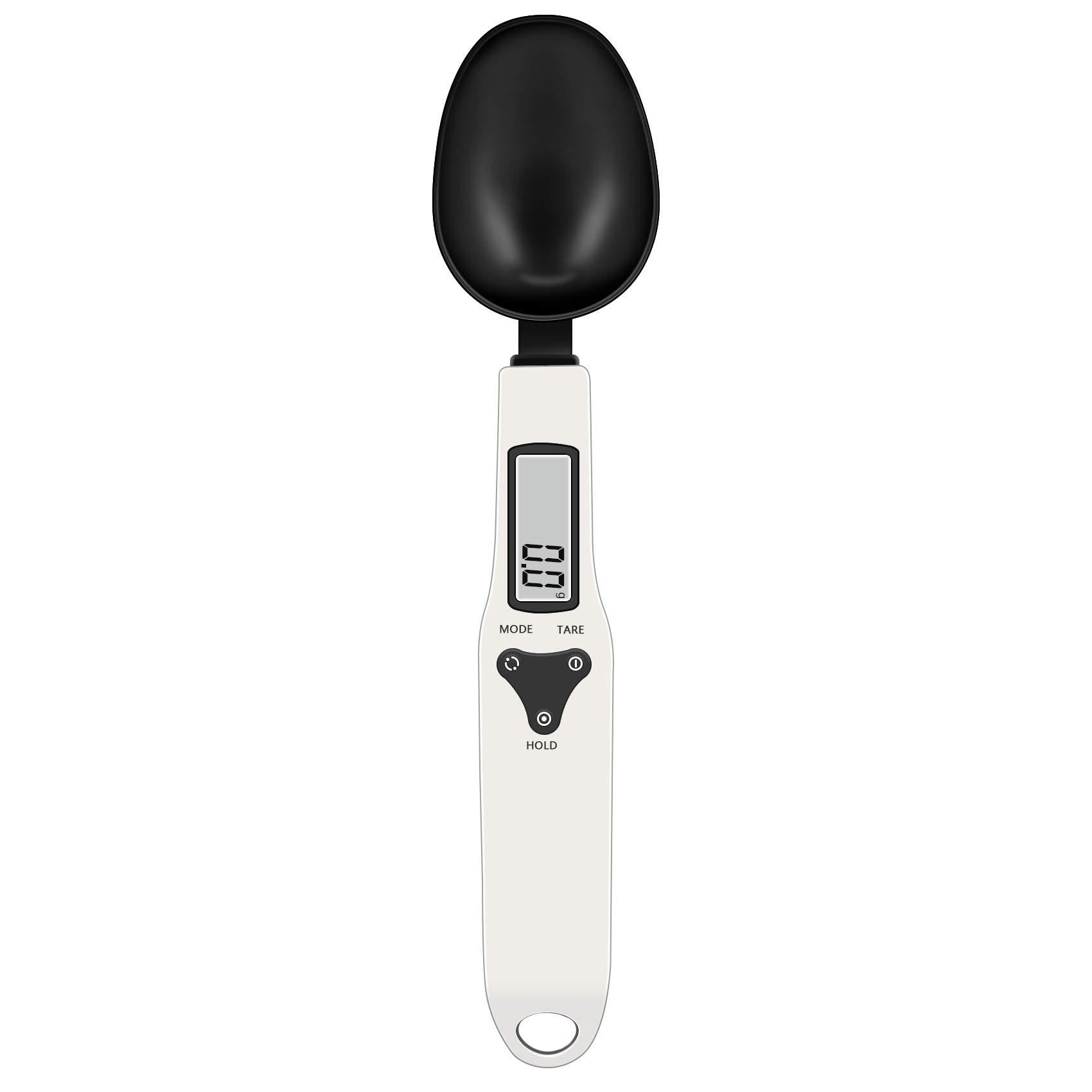 Digital Kitchen Spoon Scale, Electronic Food Scale 500g/0.1g Weighing for Grams and OZ, Digital Scale with Handle Grip and Spout for Coffee Power, Tea, Flour, Oil
