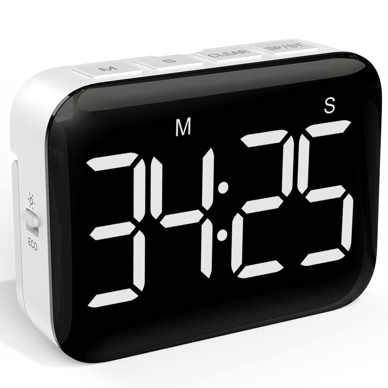 Digital Kitchen Timer for Cooking with Count Up Countdown, Loud