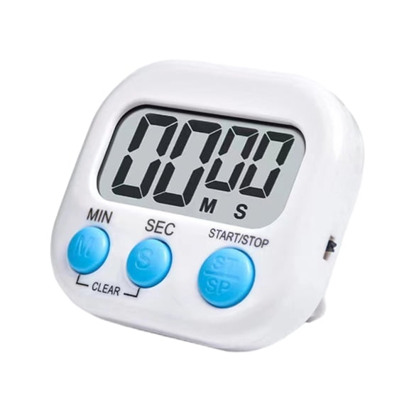 Digital Kitchen Timer, Count Up Countdown Timer With 99Min Max, Memory Setting & Loud Alarm, For Cooking Baking Homework Exercise Classroom