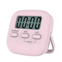 Digital Kitchen Timer, Countdown Stopwatch with Magnetic Stand & LCD Display for Cooking & Shower