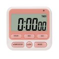 thumbnail image 1 of Digital Kitchen Timer Large Display Alarm Clock for Cooking Countdown Stopwatch with Adjustable Volume and Power Switch for Home Office Pink, 1 of 5