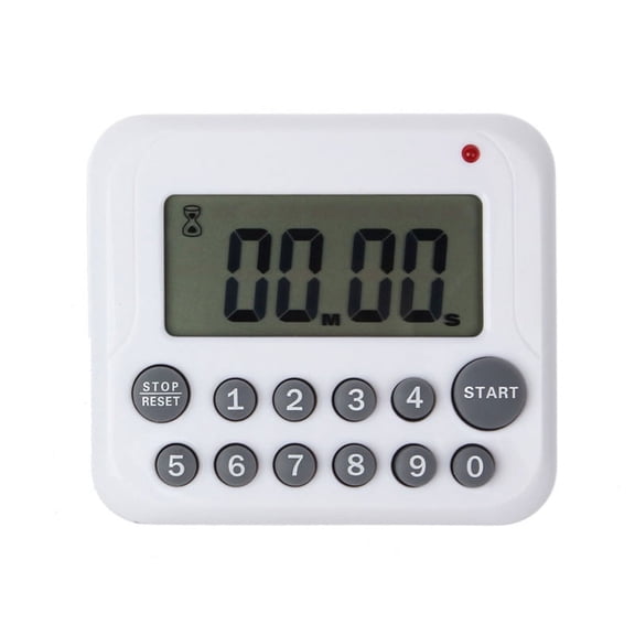 Digital Kitchen Timer Large LCD Display Count Down Up Clock with 99 Minute Alarm Loud Beep for Cooking Baking Sports Studies and Classroom Management