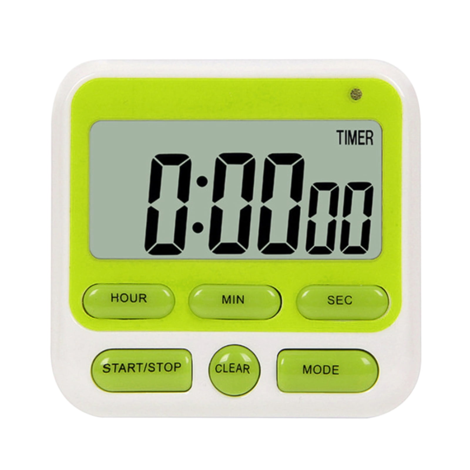 Digital Kitchen Timer with Large LCD Display, Count Up/Down Alarm Clock ...