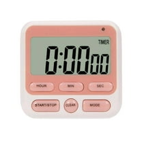 Digital Kitchen Timer, Magnetic Cooking Countdown Clock with Large LCD Display, Loud Alarm and Strong Magnetic Timer