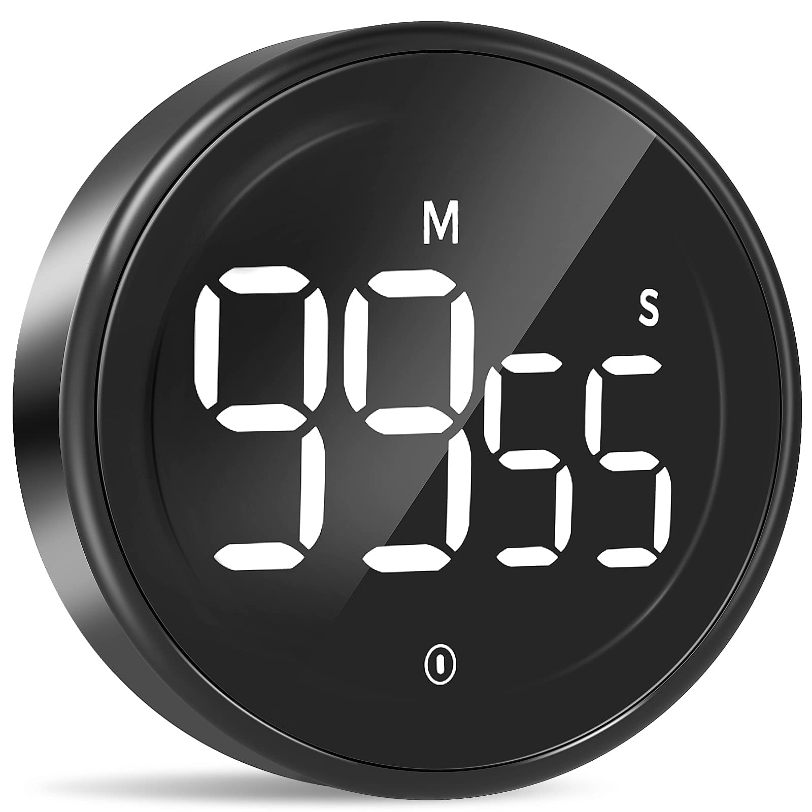 Digital Kitchen Timer, Magnetic Countdown Countup Timer with Large LED ...
