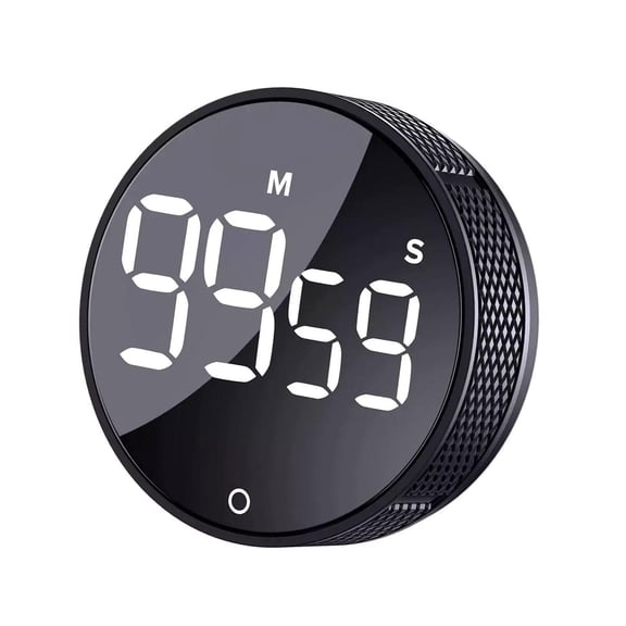 Digital Kitchen Timer, Magnetic Countdown Timer for Cooking, Baking, Shower, Study, Large Display