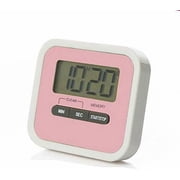 Digital Kitchen Timer Magnetic Fridge Magnet Countdown Clock LCD Chef Restaurant Egg Counter Timing Loud Alarm Clock