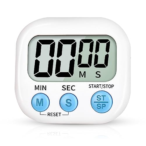 Digital Kitchen Timer for Cooking,Multi-Function Electronic Timer,Big Digits Loud Alarm Strong Magnetic Backing,Classroom Timers for Teachers