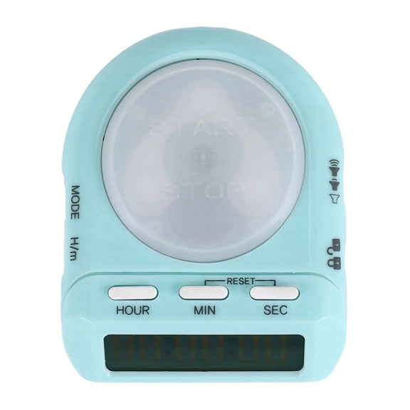 Digital Kitchen Timer with 100 Hour Clock Count Down for Kid Teacher Cook,45 Display LCD&Security Lock,Time Management