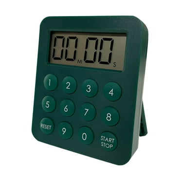 Digital Kitchen Timer with Backlight and Stand Count Up/Down Loud Alarm for Cooking and More