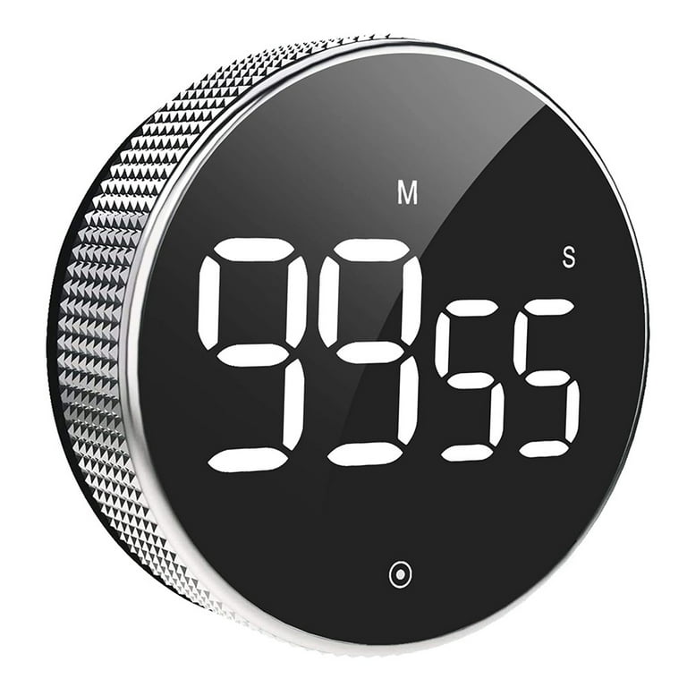 Digital Countdown Kitchen Timer -Count Up Down Magnetic Timer Clock for Cooking  Baking Gym Students 