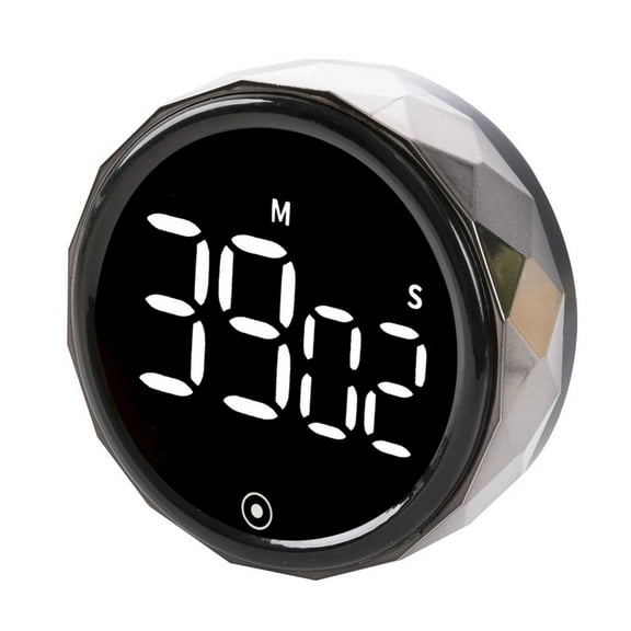 Digital Kitchen Timers, Visual timers Large LED Display Magnetic Countdown Countup Timer for Classroom Cooking Fitness Baking Studying Teaching, Easy for Kids and Seniors, Black