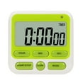 thumbnail image 1 of Digital Kitchen Timers for Cooking - Digital Alarm Clock, Forward/Backward Reminder, Multi-Function （Green）, 1 of 5