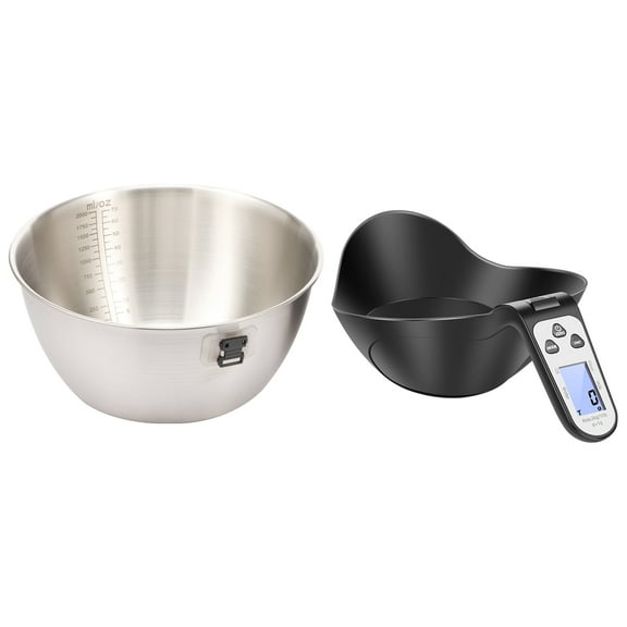 Digital Kitchens Scale Multipurpose Weight Scale Tool Clear Reading Stainless Steel Food Scale Easy to Carry Large Capacity Digital Kitchens Food Scale for Home Cooking