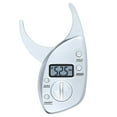 thumbnail image 1 of Digital LCD Body Fat Measuring Caliper, Accurate and Portable Skin Fold Test, 1 of 7