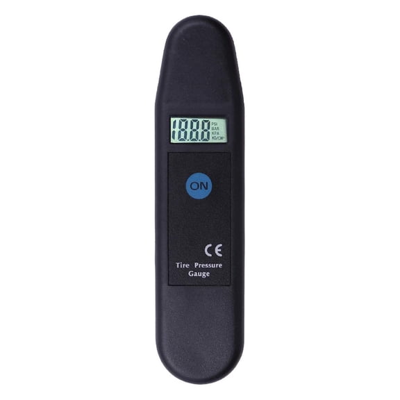Digital LCD Car Tire Pressure Gauge with Unit Conversion and Auto-Off Function for Quick Tire Pressure Testing