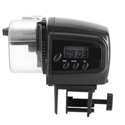 Digital LCD Electronic Fish Feeder Dispenser Timer Automatic Aquarium Food Feeding Machine Fish Feeder Fish Dispenser