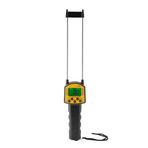 Digital LCD Grain Moisture Meter For Wheat Corn Rice Peanut Soybean Grain Moisture Meter Grain Humidity Meter ,Accurate Measurement
