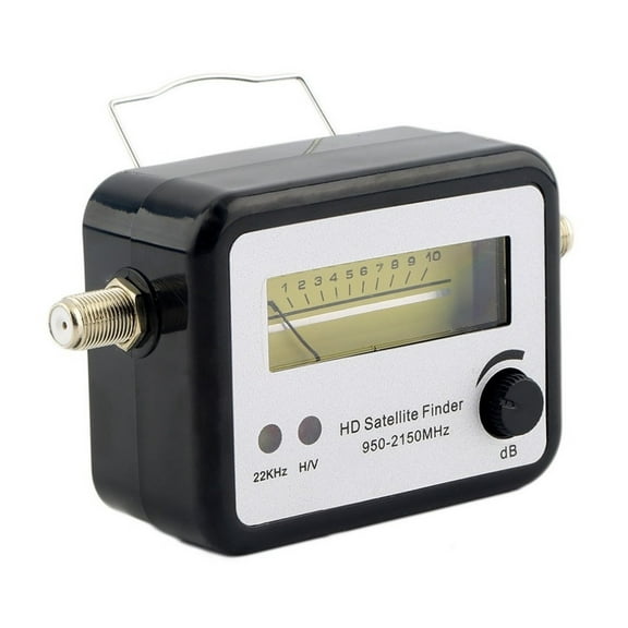 Digital LCD Satfinder Satellite Finder Alignment Signal Meter Receptor For Dish TV Digital Signal Amplifier Sat Finder ,Easy to Carry