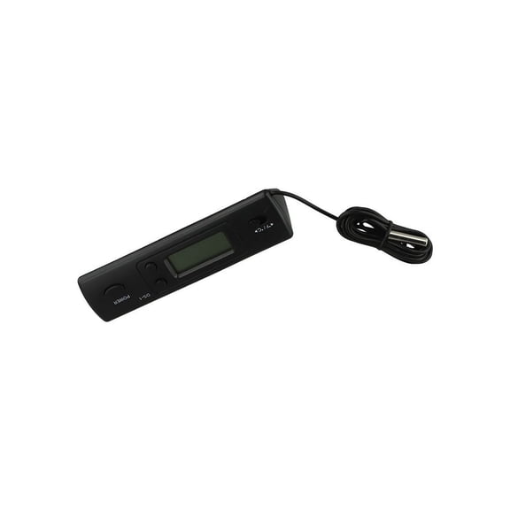 Digital LCD Thermometer with Wired Probe for Fridge -Freezer Room, -50C to 70C Range, Large Display Temperature Meter for Indoor Outdoor Kitchen Lab Monitoring