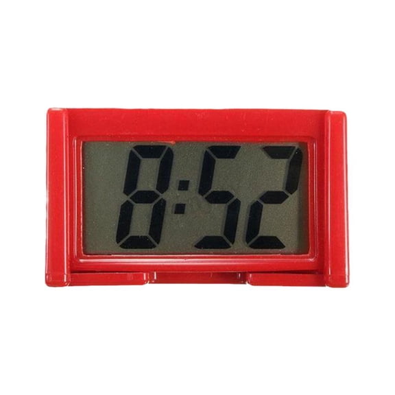 Digital LCDElectronic Clock Date Time Calendar TableCar Dashboard Small Clock