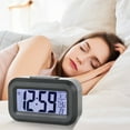 thumbnail image 1 of Digital LED Alarm Clock Stereo Display 9x5.5cm Snooze 12/24H Countdown Timer Modern Electronic Desk Clock for Home Bedroom Dorm Office Clear Readable, 1 of 5