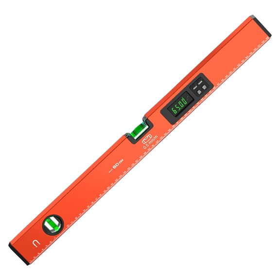 Digital Level with High Precisions Angles Measurement LED Display Illuminated Bubble Magnetic Level Ruler
