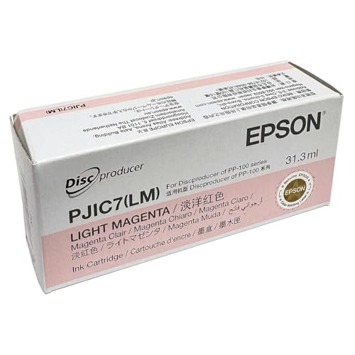 Digital Light Magenta Ink Cartridge (1-Pack) for DiscProducer PP-100, PP-50, PP-100II, PP-100N, PP-100BD, PP-100AP in Retail Packaging