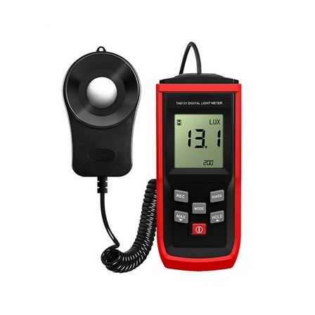 Digital Light Meter Handheld Photography Digital Light Meter Split Light Meter Lux/Fc Light Meter Environmental Tester Tool ,Lighting Accuracy