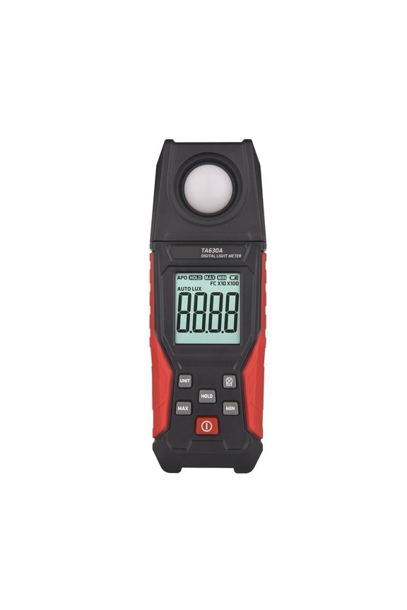 Digital Light Meter Illuminance Lux Meter With Record Function LCD 0~200,000 Measurement Range Flexible Sensor Light Tester