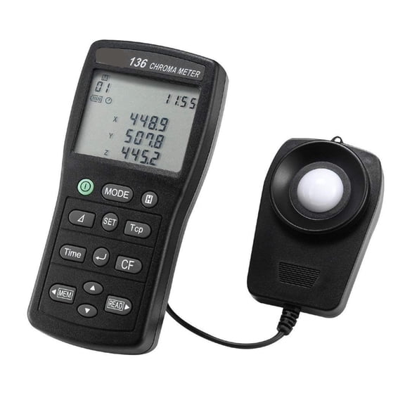 Digital Light Meter LCD Display Light Meter Handheld Environmental Test Light Meter For Farm Crops Solar Radiation Monitoring ,Easy to Use