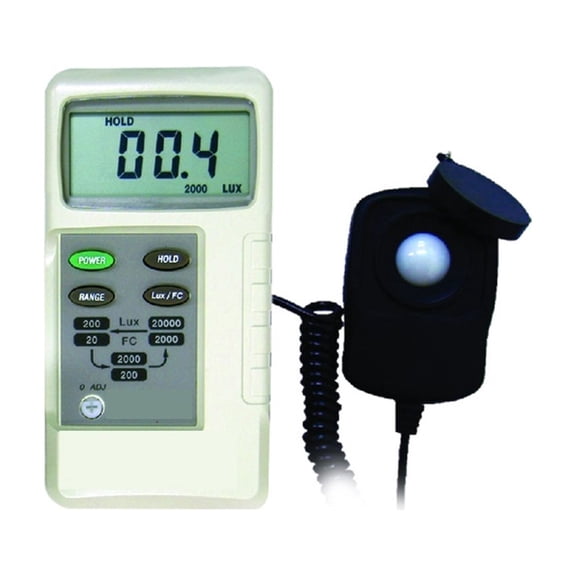 Digital Light Meter & Photometer With 0.01 Lx Resolution Up To 200,000 Lux Range 3% Accuracy ,Convenient