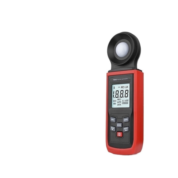 Digital Light Meter TA8121 LCD Light Meter High Precision Handheld Light Meter Suitable For Home, Agriculture, Warehouse, Farm, Stage, Stadium ,Easy to Carry