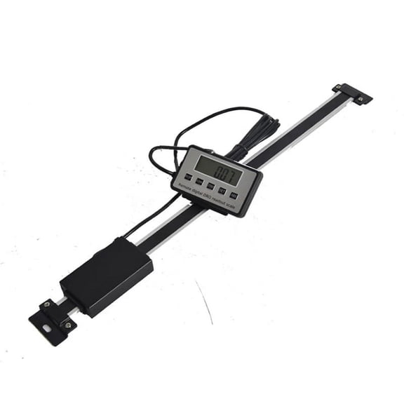 Digital Linear Scale DRO Remote External Display, 0-300mm/12 Inch Range, 0.01mm Resolution, for Router Lift Table Planer Lathe Milling Machine, for IMPERIAL and Metric Readout with Mounting
