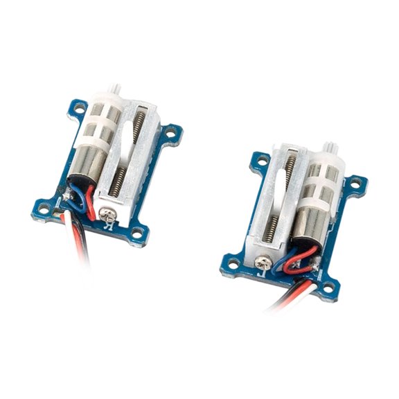 Digital Linear Servo Pair 3.7-6V Compact Push Pull Actuators for Indoor Model Aircraft Control and Hobby Robotics